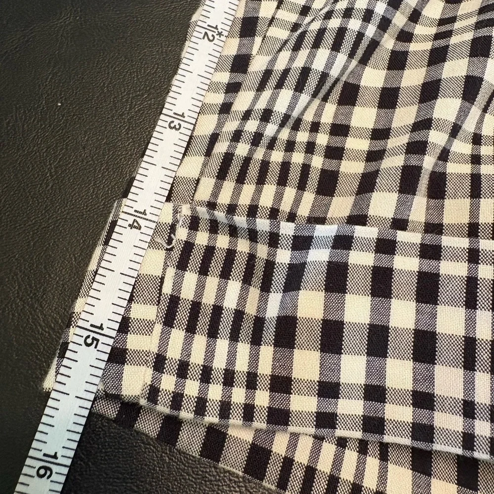 The Limited Black and White Checkered Women's Shorts size 10